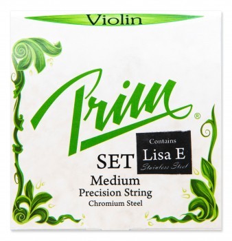 Комплект струн для скрипки Prim Precision (E string Lisa)