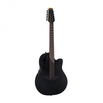 Електроакустична 12-струнна гітара Ovation TX Elite 2058TX-5 Deep Cutaway Black Textured