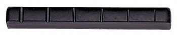 Верхний порожок для электрогитары Partsland Jackson Plastic, notched (42 x 5,9 x 8,8 x 7,5 мм) Black