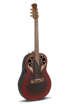 Електроакустична гітара Adamas 1687GT Deep Bowl Non-Cutaway Reverse Red Burst