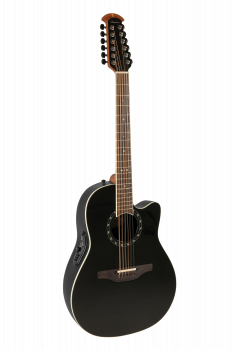Електроакустична 12-струнна гітара Ovation Standard Balladeer 2751AX Deep Contour Cutaway Black