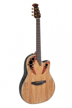 Електроакустична гітара Ovation Celebrity Elite Plus CE44P Mid Cutaway Natural Spalted Maple