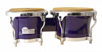 Бонго Toca Custom Deluxe 4600-PW (7" & 8 1/2") Transparent Purple