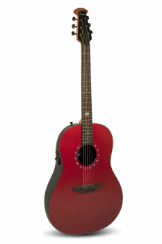 Електроакустична гітара Ovation Ultra 1516 Mid Non-Cutaway Vampira Red