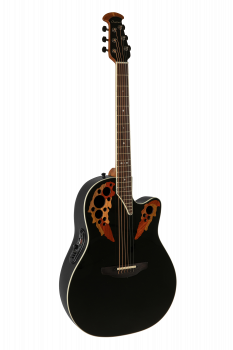 Электроакустическая гитара Ovation Standard Elite 2778AX Deep Contour Cutaway Black
