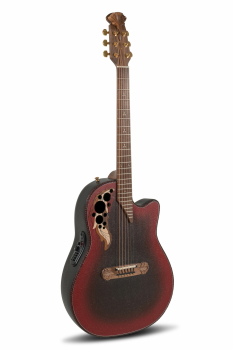 Электроакустическая гитара Adamas 2087GT Deep Contour Cutaway Reverse Red Burst