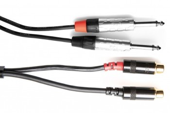Подовжувальний кабель GEWA Pro Line 2x RCA/2x Mono Jack 6,35 мм (6 м)