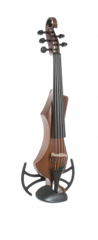 Электроскрипка GEWA E-Violin Novita 3.0 (Gold-Brown) 5-струнная с адаптером