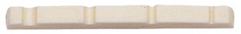 Верхний порожок для бас-гитары Partsland Plastic, notched (41,8 x 3,4 x 5,5 x 4,4 мм) White