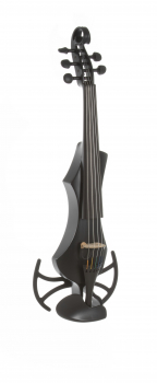 Електроскрипка GEWA E-Violin Novita 3.0 (Black) 5-струнна з адаптером