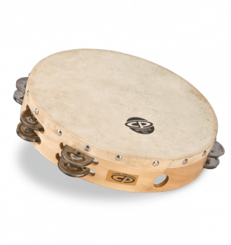 Бубен Latin Percussion CP380 Tambourine CP Wood 10" Double Row