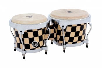 Бонго Latin Percussion Aspire Accents LPA601-CHCK (6 3/4" & 8") Checker Board