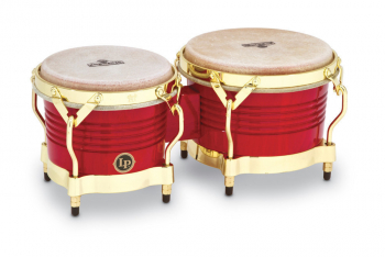 Бонго Latin Percussion Matador M201-RW (7 1/4" & 8 5/8") Red, Gold