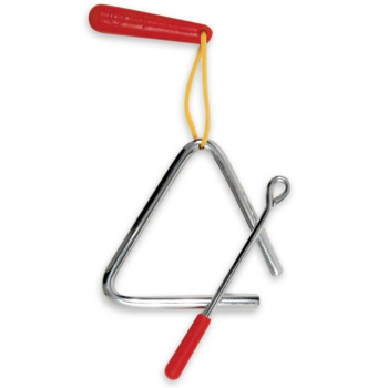 Трикутник Latin Percussion Rhythmix LPR482-I Triangle Red Handle