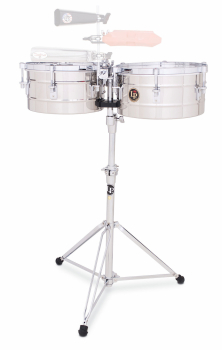 Тимбалес Latin Percussion Tito Puente LP256-S (13"/14") Stainless Steel