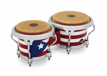 Міні бонго Latin Percussion Mini Tunable LPM199-PR (3 1/2" & 4 1/8") Puerto Rican Flag