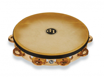 Бубен Latin Percussion Professional Single Row With Head LP383-BZ (10") Bronze