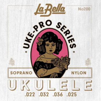 Струни для укулеле сопрано La Bella Uke-Pro 200