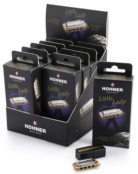 Набор губных гармошек Hohner Miniature Little Lady Display M39100X C-major (10 шт.)