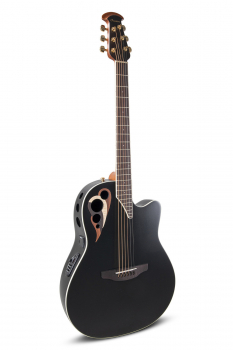 Електроакустична гітара Ovation Celebrity Elite Deluxe CDX40-5-G Deep Contour Cutaway Black Satin