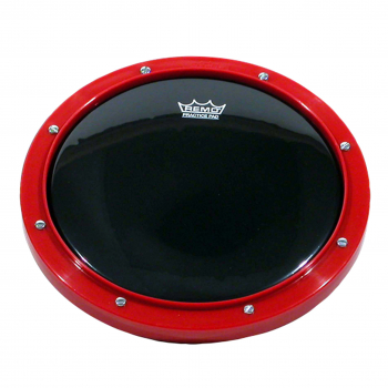 Тренировочный пед Remo Ambassador Ebony RT-0008-58 Tunable, Red