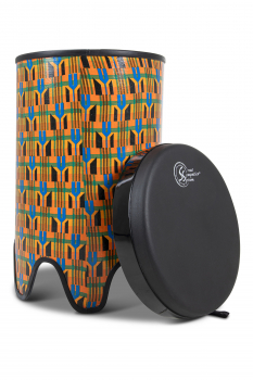 Барабан Toca Tubadora Freestyle II TSSTB-14K-SLT (14 x 24") Kente Cloth