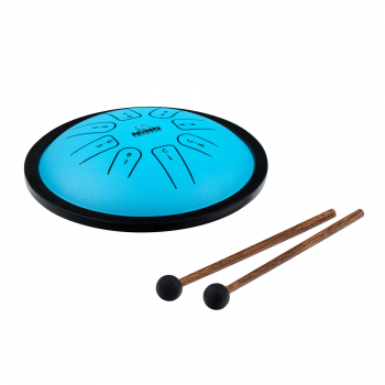 Глюкофон Meinl Nino Steel Tongue Drum NINO981 (7") Blue