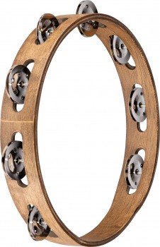 Тамбурин Meinl Traditional Wood TA1WB Stainless Steel, Walnut Brown 10"