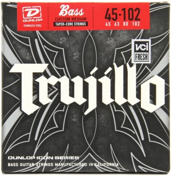 Струни для бас-гітари Dunlop RTT45102T Robert Trujillo Stainless Steel Tapered