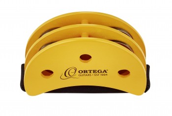 Тамбурин на ногу Ortega Guitarist Foot Tambourine - Orange