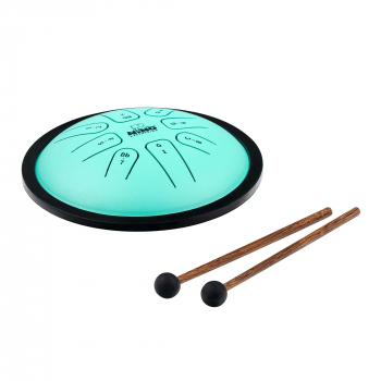 Глюкофон Meinl Nino Steel Tongue Drum NINO982 (7") Mint Green