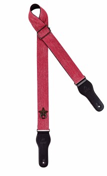Ремень для классической гитары Ortega Highland Series Faded Pink