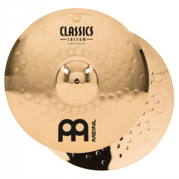 Тарелка Meinl Classics Custom Brilliant CC14MH-B Medium Hihat 14"