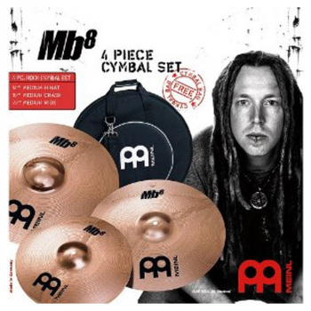 Комплект тарілок Meinl MB8-14/18/22 (Medium: H14", C18", R22" + чохол)