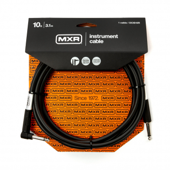 Кабель инструментальный MXR Standard DCIS10R (Jack 6,3 мм/Jack 6,3 мм (угловой), 3 м)