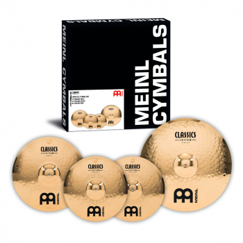 Комплект тарілок Meinl Classics Custom Brilliant CC141620 (Medium: H14", C16", R20")