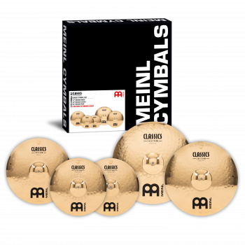 Комплект тарілок Meinl Classics Custom Brilliant CC14162018 (Medium: H14", C16", R20" + C18")