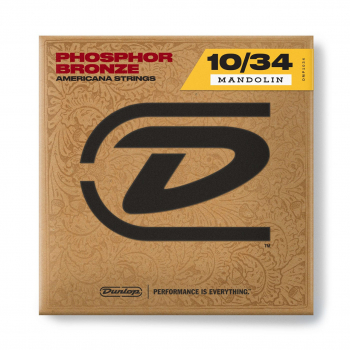 Струны для мандолины Dunlop DMP1034 Phosphor Bronze