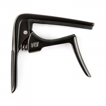 Каподастр для акустической гитары Dunlop 63CBK Black Acoustic Trigger Fly Curved Capo