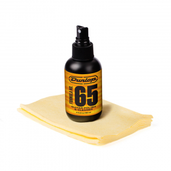 Поліроль та очисник для гітари Dunlop 654C Guitar Polish & Cleaner (118 мл. 1 шт.) + серветка