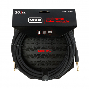 Кабель інструментальний MXR Stealth DCIR20 (Jack 6,3 мм/Jack 6,3 мм, 6,1 м)