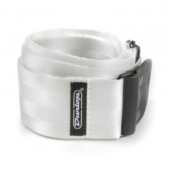 Ремінь гітарний Dunlop DST7001WH 2" Deluxe Seatbelt White