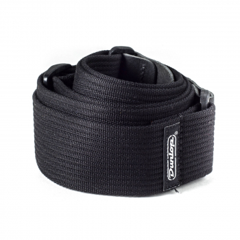 Ремінь гітарний Dunlop D27-01BK 2" Ribbed Cotton Black