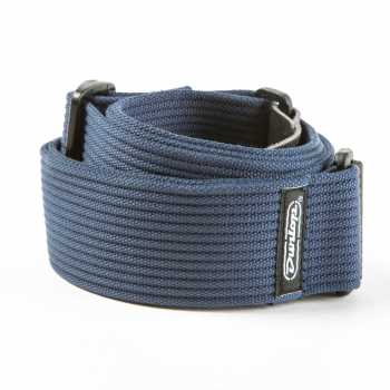 Ремінь гітарний Dunlop D27-01NV 2" Ribbed Cotton Blue