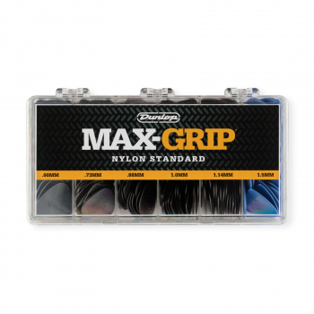 Набір медіаторів Dunlop 4491 Nylon Max-Grip Standard Cabinet (216 шт.)