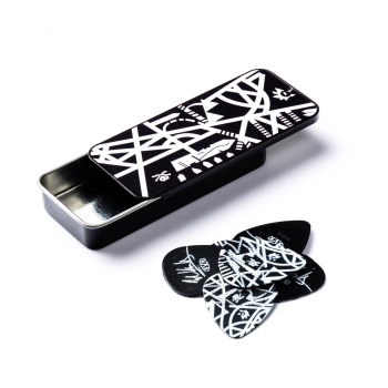 Набір медіаторів Dunlop EVHPT06 EVH Star Guitar Pick Tin .60 mm (6 шт.)