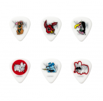 Медиатор Dunlop BL109P1.0 Frank Kozik 1.0mm (6 шт.)