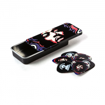 Набор медиаторов Dunlop JH-PT15H Jimi Hendrix Star Haze Pick Tin Heavy (6 шт.)