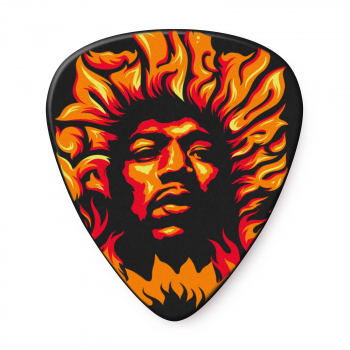 Медиатор Dunlop JHP14HV Jimi Hendrix 