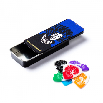 Набор медиаторов Dunlop JVHPT03M Van Hamersveld Jimi Hendrix Pick Tin Medium (6 шт.)